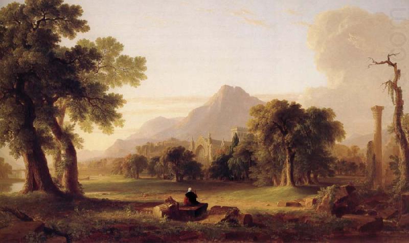 Asher Brown Durand The Evening of Life china oil painting image